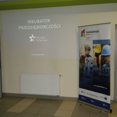 Zdjęcie - 2 - Delegacja z Ukrainy w Inkubatorze Przedsiębiorczości.