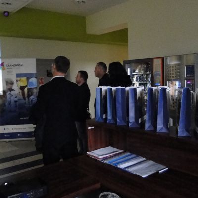 Zdjęcie - 6 - Delegacja z Ukrainy w Inkubatorze Przedsiębiorczości.