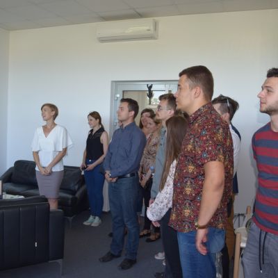 Studenci PWSZ w Tarnowie z wizytą w Strefie Aktywności Gospodarczej.