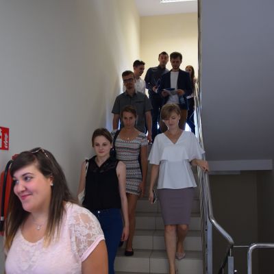 Zdjęcie - 15 - Studenci PWSZ w Tarnowie z wizytą w Strefie Aktywności Gospodarczej.